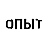 Опыт